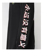 Broken Promises Forever Kanji Black Long Sleeve T-Shirt