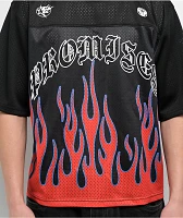 Broken Promises Frenemy Black Football Jersey