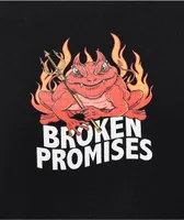 Broken Promises Frog Guide Black T-Shirt