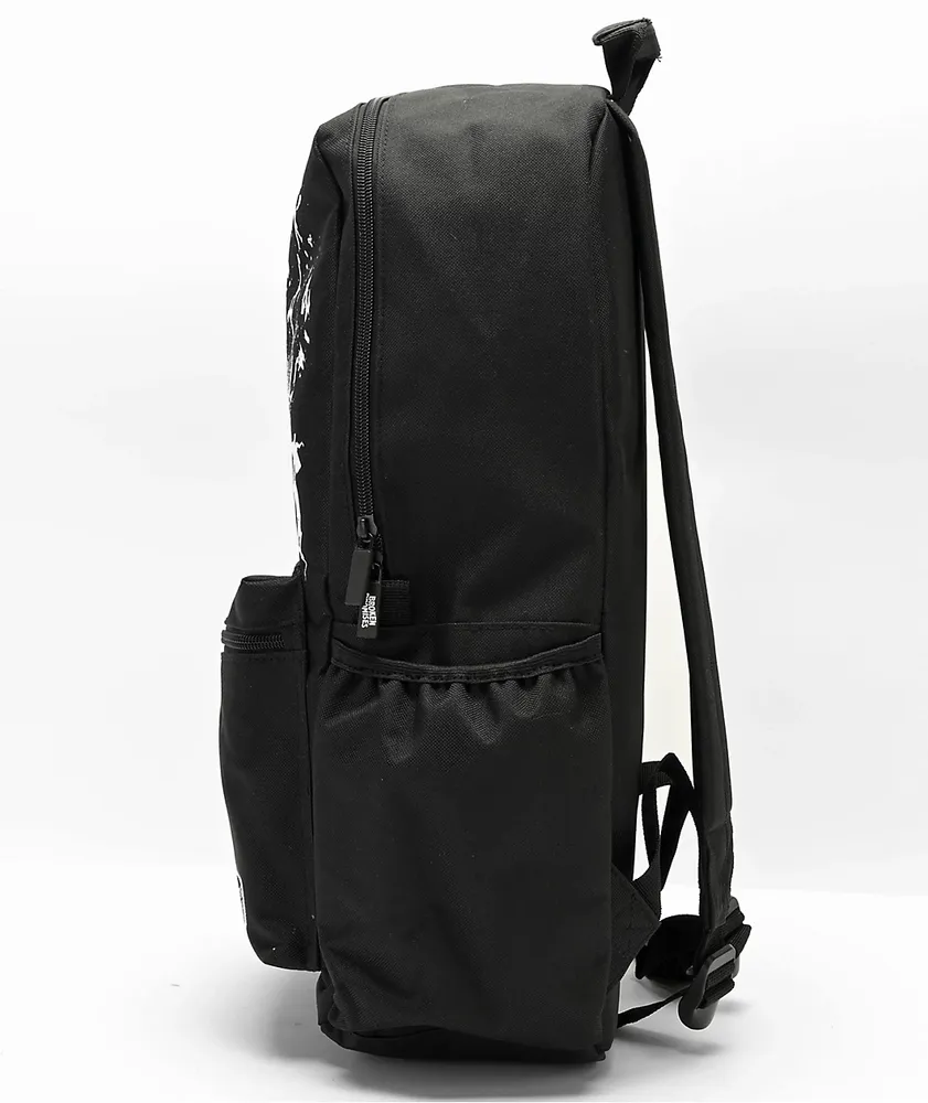 Broken Promises Gargoyle Black Backpack