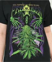 Broken Promises Grim Reefer 420 Black T-Shirt