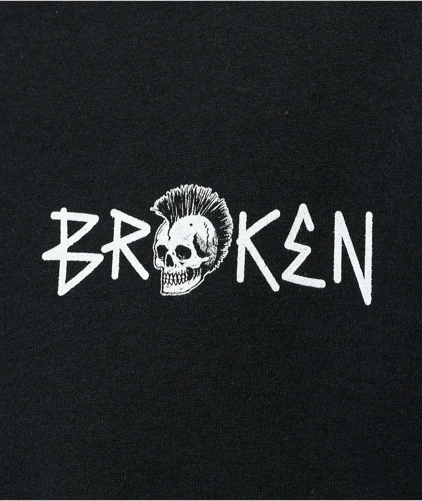 Broken Promises Gutter Black T-Shirt