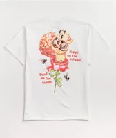 Broken Promises Happy On The Outside White T-Shirt