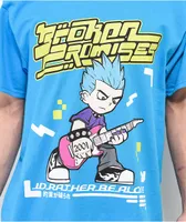 Broken Promises Heartstrings Blue T-Shirt