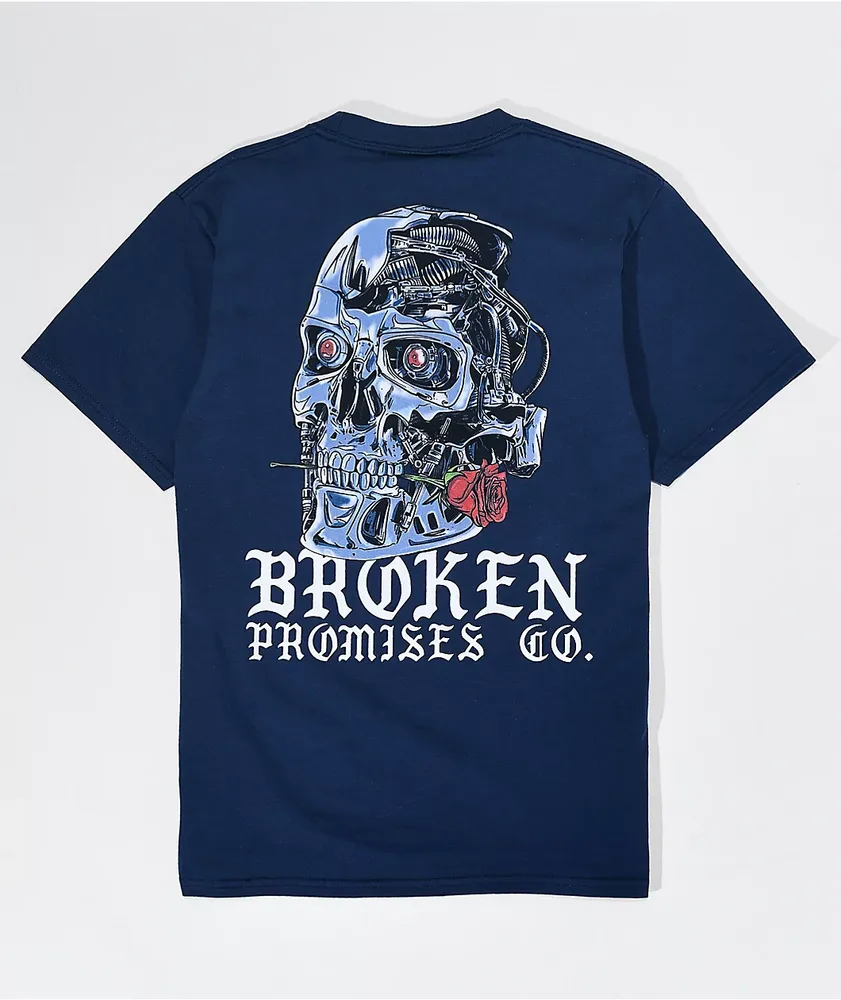 Broken Promises Kids' Forever Numb Navy Blue T-Shirt