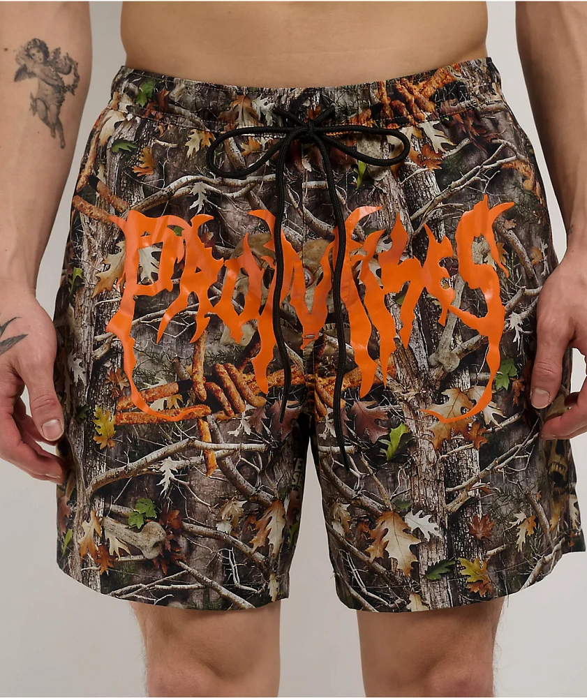 Broken Promises Killin Stand Camo Board Shorts