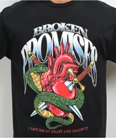 Broken Promises Lost Me Black T-Shirt