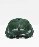 Broken Promises Love Is A Gamble Green Trucker Hat