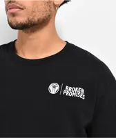 Broken Promises Motto Black T-Shirt