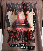 Broken Promises Nosebleed Brown T-Shirt