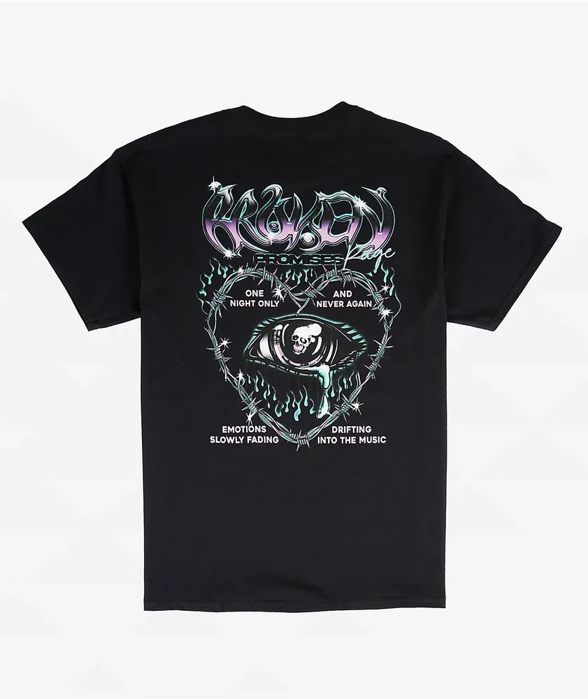 Broken Promises One Night Only Black T-Shirt