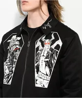 Broken Promises Open Casket Black Work Jacket