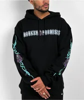 Broken Promises Other Side Black Hoodie