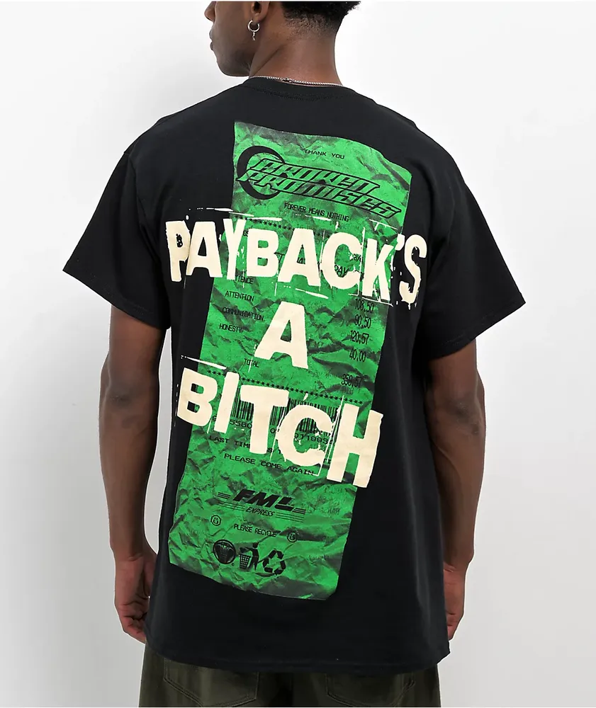 Broken Promises Payback Black T-Shirt