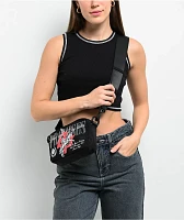 Broken Promises Pegasus Black Crossbody Bag