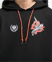 Broken Promises Pegasus Black Hoodie