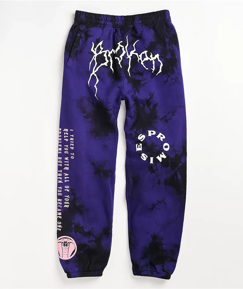 Aries Tie-Dye Rib Highwaisted Briefs Purple - Slam Jam® Official Store