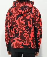 Broken Promises Prom Demon Red & Black Camo Hoodie