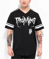 Broken Promises Rabid Black Baseball Jersey