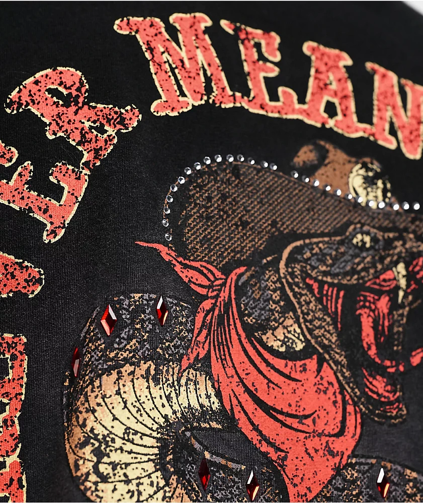 Broken Promises Rattler Black T-Shirt