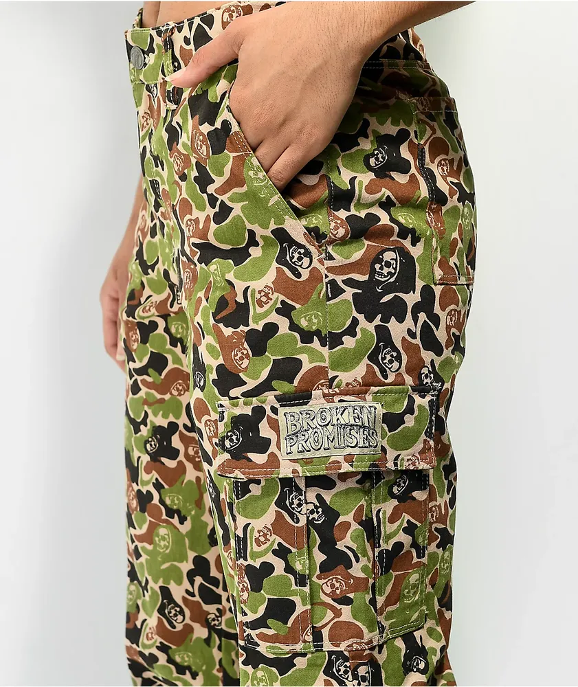 Broken Promises Reaper Camo Cargo Pants