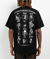 Broken Promises Reaper Guide Black T-Shirt