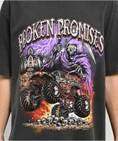 Broken Promises Rest In Pieces Washed Black T-Shirt