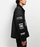 Broken Promises Rough Patch Quilted Work Jacket