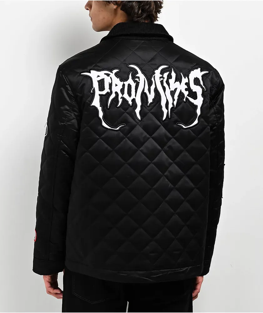 Broken Promises Rough Patch Quilted Work Jacket