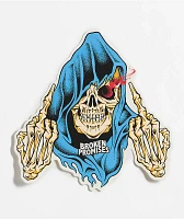 Broken Promises Scythe Jumbo Sticker