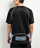 Broken Promises Self Reflection Black & Blue Soccer Jersey