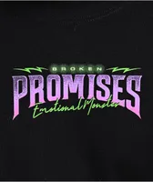 Broken Promises Skull Crusher Black T-Shirt
