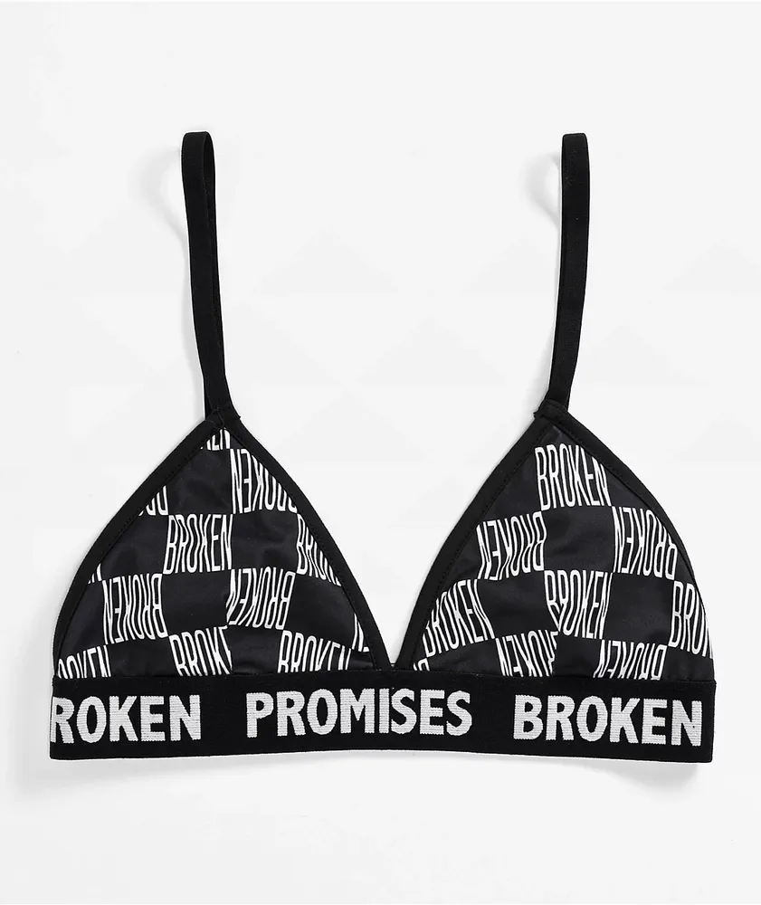 Broken Promises Sound Check Triangle Bralette