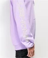 Broken Promises Spaced Out Lavender Hoodie