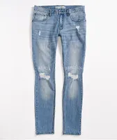 Broken Promises Stitch & Rip Denim Jeans