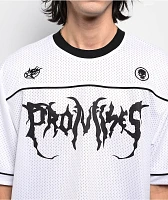 Broken Promises Streetwise White Skimmer Football Jersey