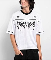 Broken Promises Streetwise White Skimmer Football Jersey