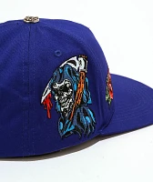 Broken Promises Sweet Death Blue Snapback Hat