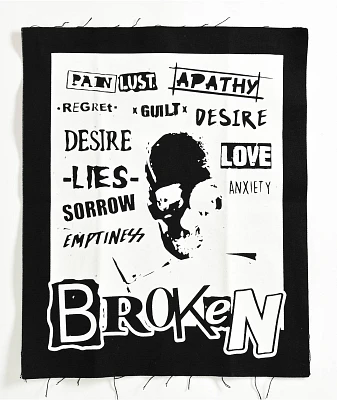 Broken Promises Switchblade Canvas Patch