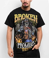 Broken Promises Texas Roll Call Black T-Shirt