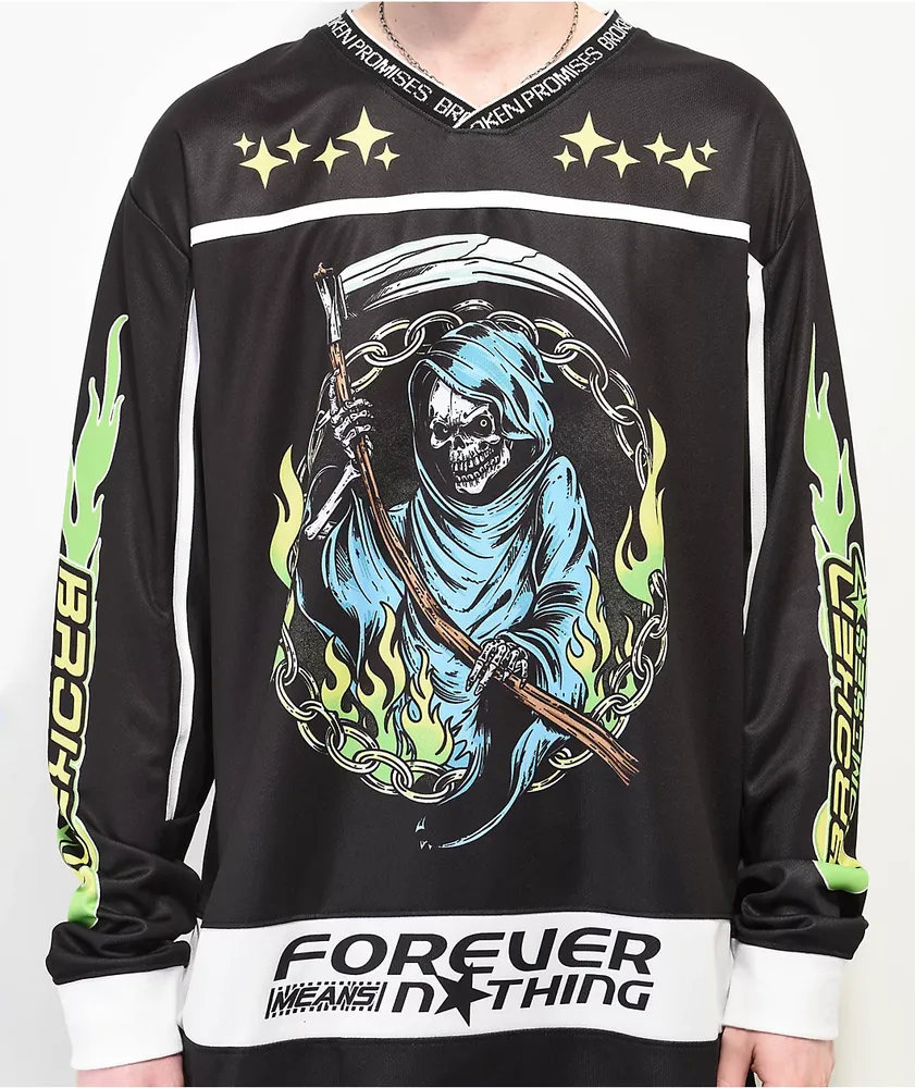 Broken Promises Thomas Black Hockey Jersey