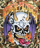 Broken Promises Tongue Ring Camo T-Shirt