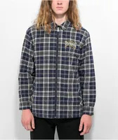 Broken Promises Twin Flame Plaid Flannel Shirt Jacket