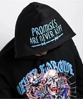 Broken Promises Unforgiven Black Hoodie