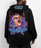 Broken Promises Unforgiven Black Hoodie