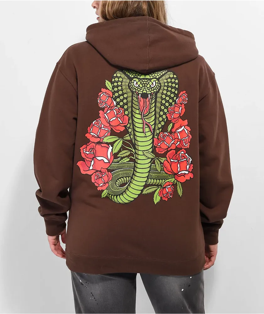 Broken Promises Venomous Brown Hoodie