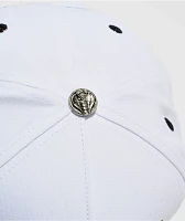 Broken Promises Vicious White & Black Snapback Hat