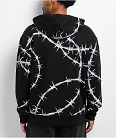 Broken Promises Wired Black Hoodie