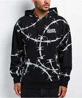 Broken Promises Wired Black Hoodie