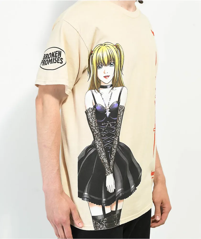 Broken Promises x Death Note Misa Tan T-Shirt